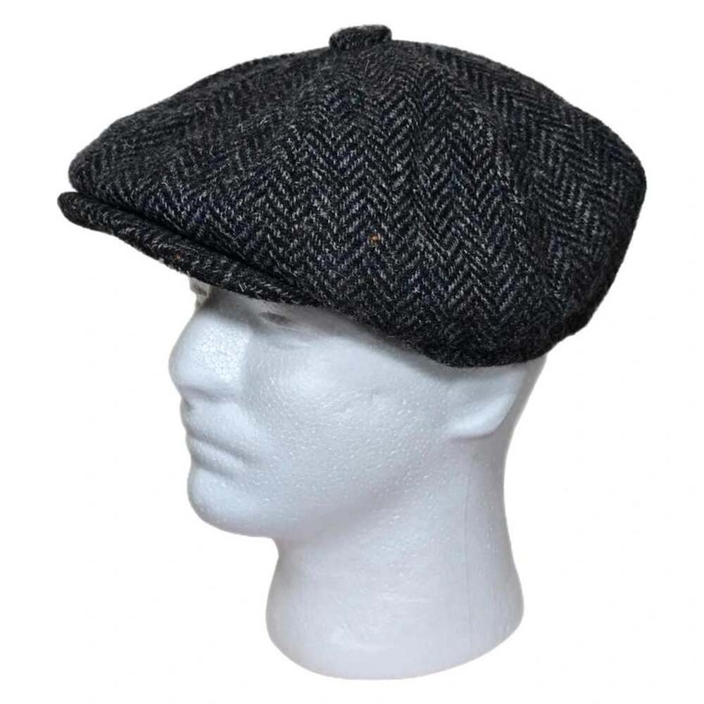 Aran Sweater Market Irish Tweed Newsboy Cap